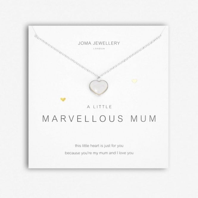 Joma Jewellery  A Little 'Marvellous Mum' Necklace 46cm + 5cm