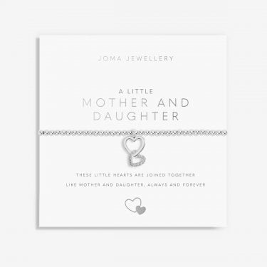Joma Jewellery A Little 'Mother And Daughter' Bracelet 17.5cm Stretch