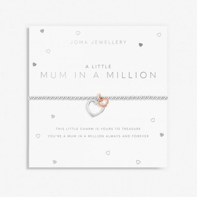 Joma Jewellery  A Little 'Mum In A Million' Bracelet 17.5cm Stretch