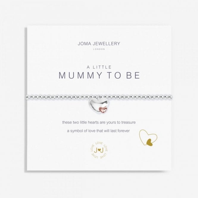 Joma Jewellery  A Little 'Mummy To Be' Bracelet 17.5cm Stretch