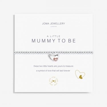Joma Jewellery A Little 'Mummy To Be' Bracelet 17.5cm Stretch