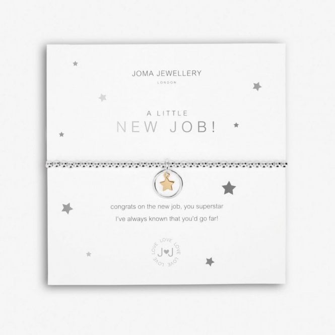 Joma Jewellery  A Little 'New Job!' Bracelet 17.5cm Stretch