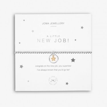 Joma Jewellery A Little 'New Job!' Bracelet 17.5cm Stretch