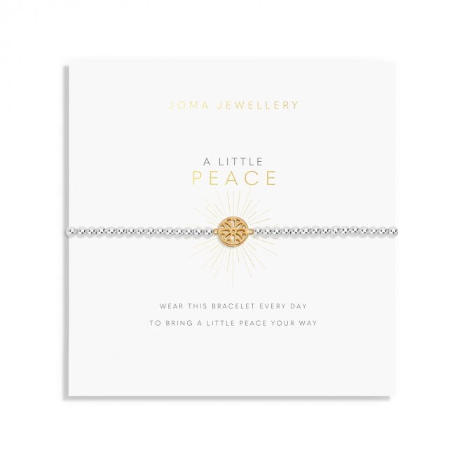 Joma Jewellery  A Little 'Peace' Bracelet 17.5cm Stretch 