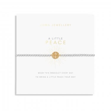 Joma Jewellery A Little 'Peace' Bracelet 17.5cm Stretch 