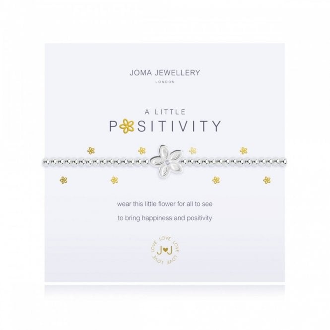 Joma Jewellery  A Little 'Positivity' Bracelet 17.5cm Stretch