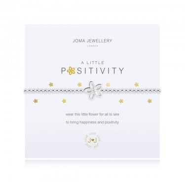 Joma Jewellery A Little 'Positivity' Bracelet 17.5cm Stretch