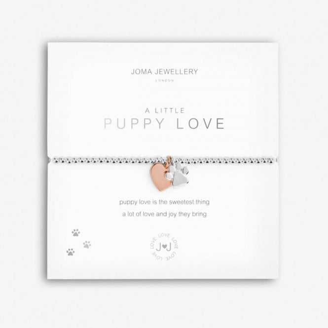 Joma Jewellery  A Little 'Puppy Love' Bracelet 17.5cm Stretch