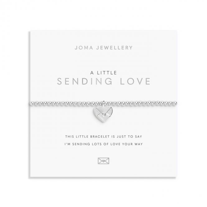 Joma Jewellery  A Little 'Sending Love' Bracelet 17.5cm Stretch  