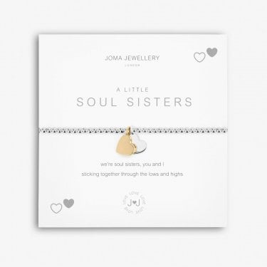 Joma Jewellery A Little 'Soul Sisters' Bracelet 17.5cm Stretch