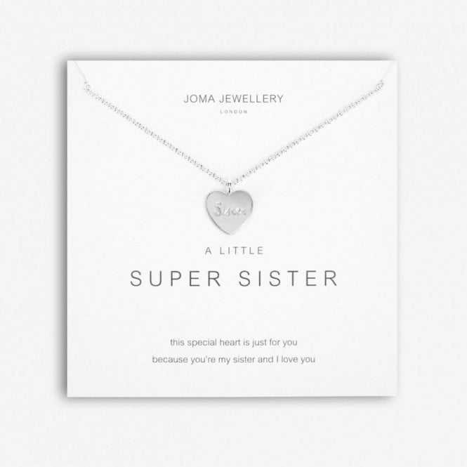 Joma Jewellery  A Little 'Super Sister' Necklace 46cm + 5cm