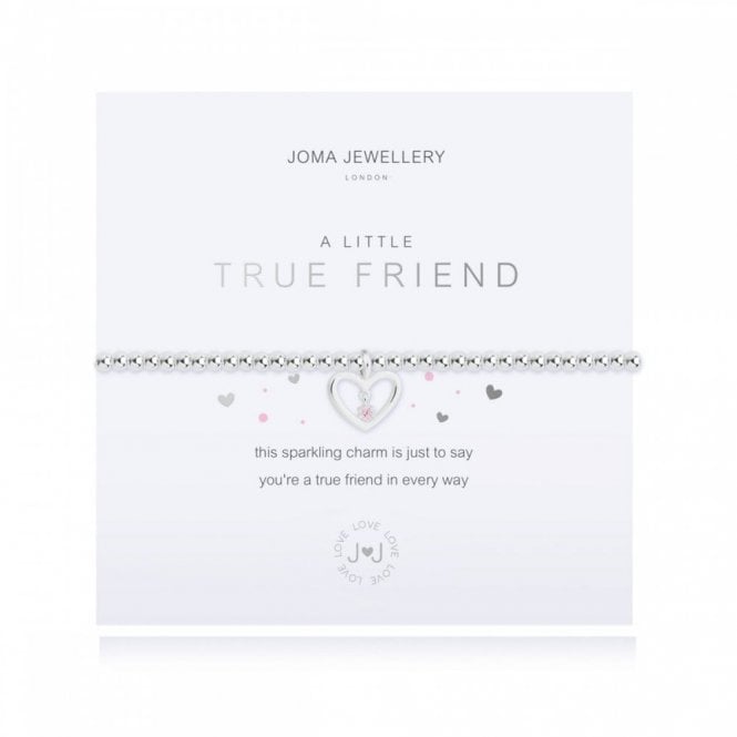 Joma Jewellery  A Little 'True Friend' Bracelet 17.5cm Stretch