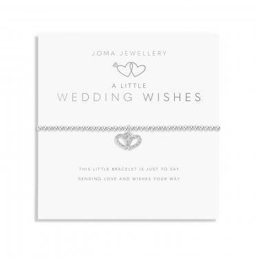 Joma Jewellery A Little 'Wedding Wishes' Bracelet 17.5cm Stretch 