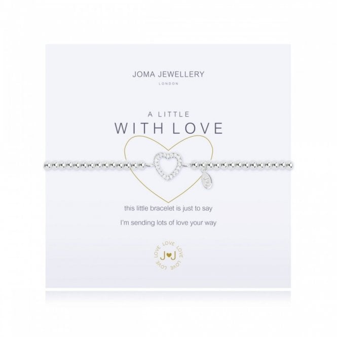 Joma Jewellery  A Little 'With Love' Bracelet 17.5cm Stretch