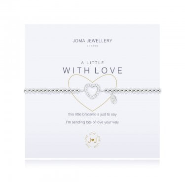 Joma Jewellery A Little 'With Love' Bracelet 17.5cm Stretch