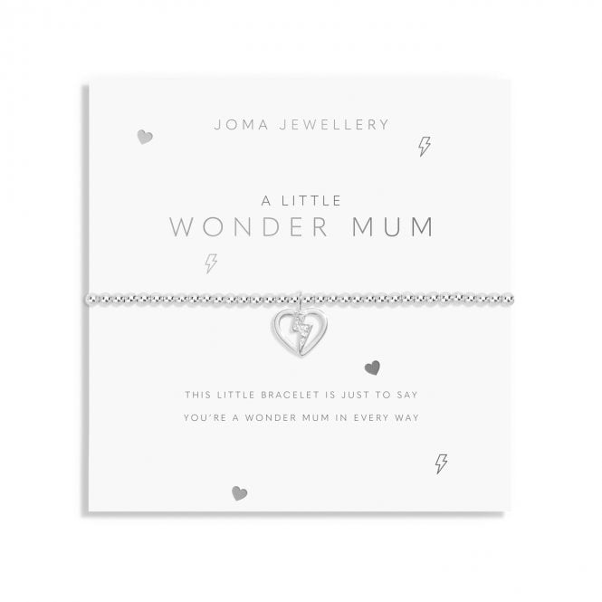 Joma Jewellery  A Little 'Wonder Mum' Bracelet 17.5cm Stretch 