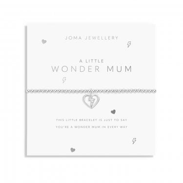 Joma Jewellery A Little 'Wonder Mum' Bracelet 17.5cm Stretch 