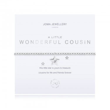 Joma Jewellery A Little 'Wonderful Cousin' Bracelet 17.5cm Stretch