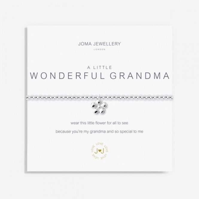 Joma Jewellery  A Little 'Wonderful Grandma' Bracelet 17.5cm Stretch