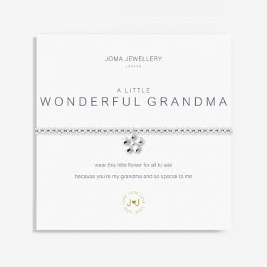 Joma Jewellery A Little 'Wonderful Grandma' Bracelet 17.5cm Stretch