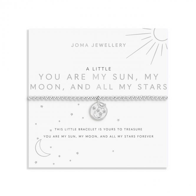 Joma Jewellery  A Little 'You Are My Sun, My Moon, & All My Stars' Bracelet 17.5cm Stretch