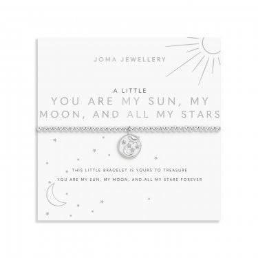 Joma Jewellery A Little 'You Are My Sun, My Moon, & All My Stars' Bracelet 17.5cm Stretch