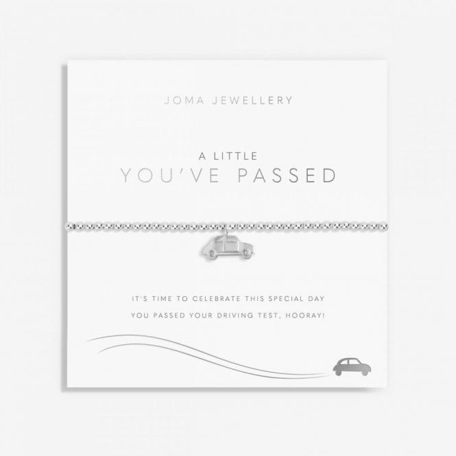 Joma Jewellery  A Little 'You've Passed' Bracelet 17.5cm Stretch