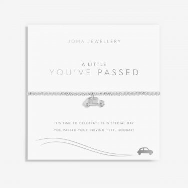 Joma Jewellery A Little 'You've Passed' Bracelet 17.5cm Stretch