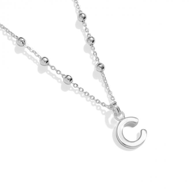 Joma Jewellery  Alphabet A Little 'C' Necklace 46cm + 5cm  