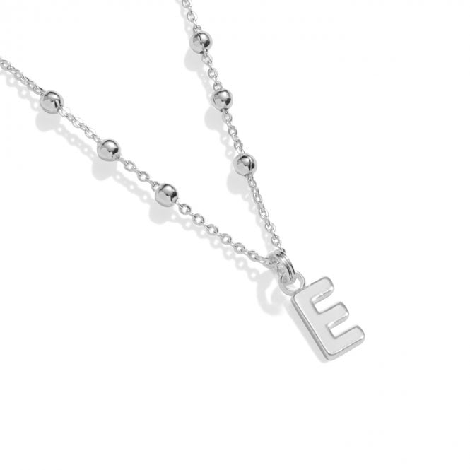 Joma Jewellery  Alphabet A Little 'E' Necklace 46cm + 5cm 