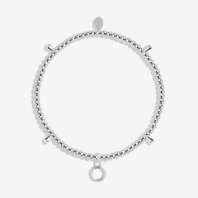 Joma Jewellery  Alphabet A Little 'O' Bracelet 17.5cm Stretch  