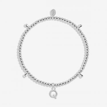 Joma Jewellery Alphabet A Little 'Q' Bracelet 17.5cm Stretch
