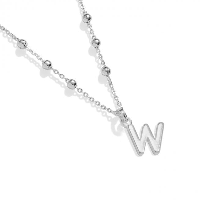 Joma Jewellery  Alphabet A Little 'W' Necklace 46cm + 5cm 