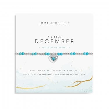 Joma Jewellery Birthstone A Little 'December' Bracelet 17.5cm Stretch 