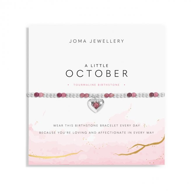 Joma Jewellery  Birthstone A Little 'October' Bracelet 17.5cm Stretch 