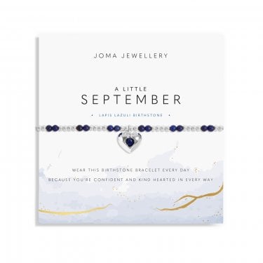 Joma Jewellery Birthstone A Little 'September' Bracelet 17.5cm Stretch 