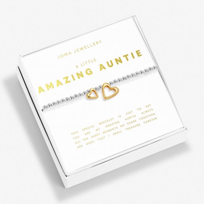 Joma Jewellery  Boxed A Little 'Amazing Auntie' Bracelet 17.5cm Stretch  