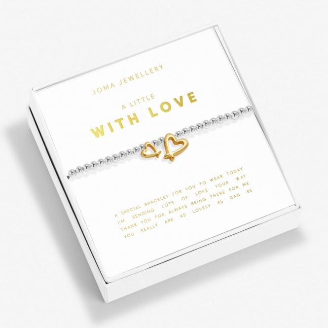 Joma Jewellery  Boxed A Little 'With Love' Bracelet 17.5cm Stretch 