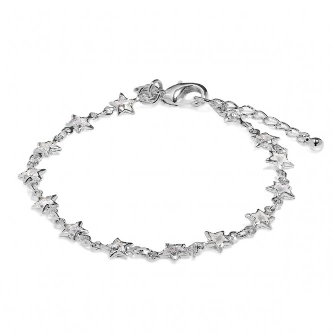 Joma Jewellery  Bracelet Bar Star Tennis Bracelet 18cm + 3cm