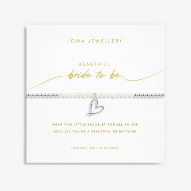 Joma Jewellery Bridal Pearl 'Bride To Be' Bracelet 17.5cm Stretch