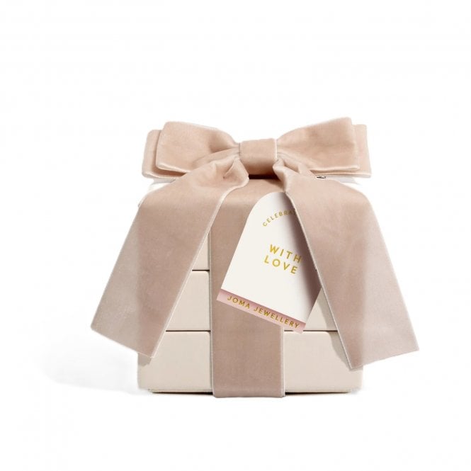 Joma Jewellery  Celebration Stack 'With Love' Bracelet, Necklace, and Earrings Gift Set