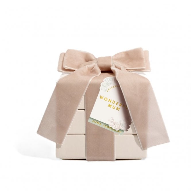 Joma Jewellery  Celebration Stack 'Wonderful Mum' Bracelet, Necklace, and Earrings Gift Set