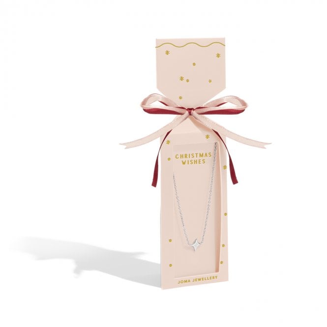 Joma Jewellery  Christmas Cracker 'Christmas Wishes' Necklace 46cm + 5cm
