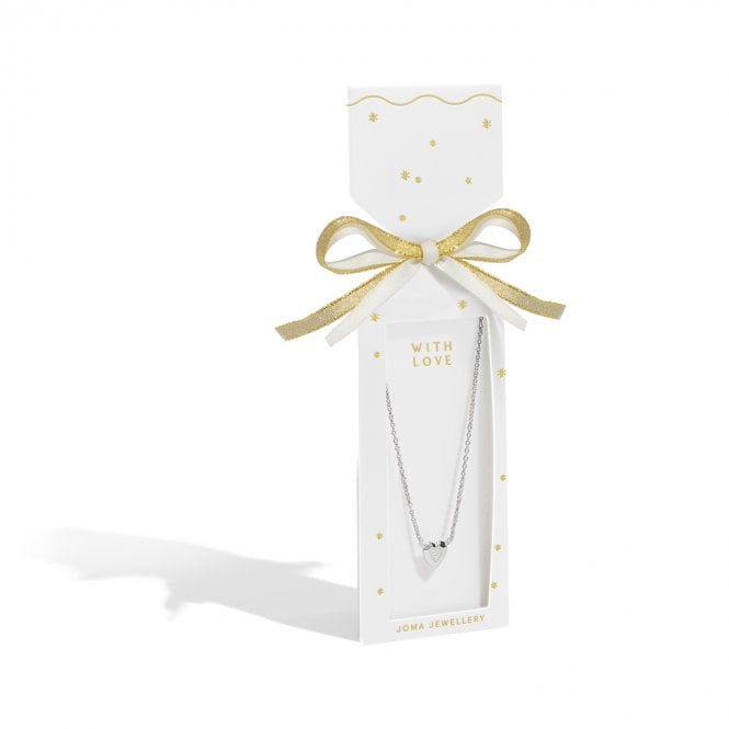 Joma Jewellery  Christmas Cracker 'With Love' Necklace 46cm + 5cm