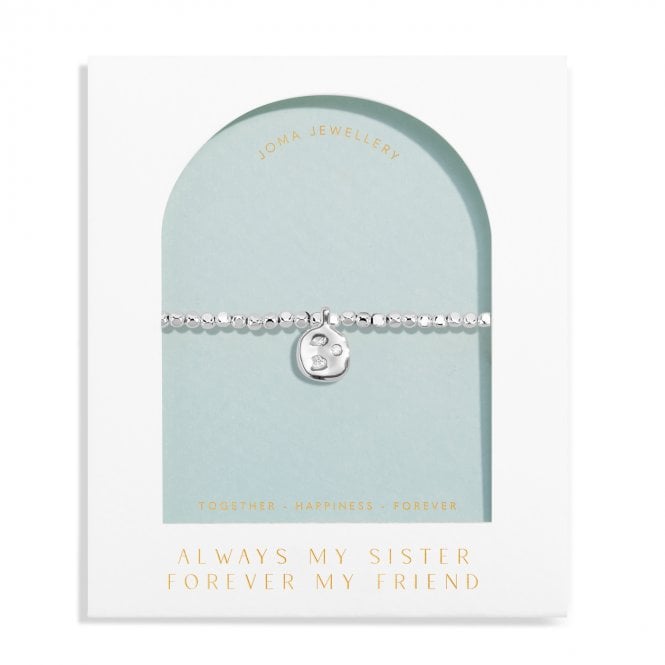 Joma Jewellery  Dolce Vita 'Always My Sister Forever My Friend' Bracelet 17.5cm Stretch 