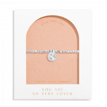 Joma Jewellery Dolce Vita 'You Are So Loved' Bracelet 17.5cm Stretch  