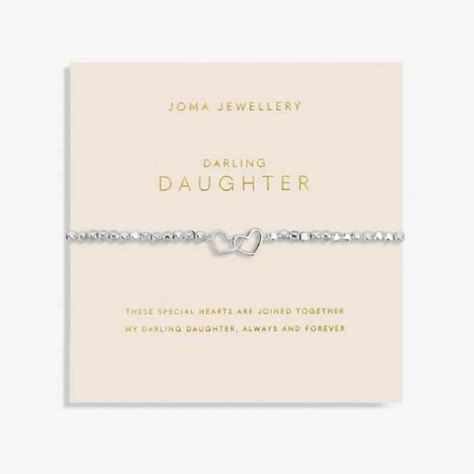 Joma Jewellery  Forever Yours 'Darling Daughter' Bracelet 17.5cm Stretch