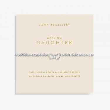 Joma Jewellery Forever Yours 'Darling Daughter' Bracelet 17.5cm Stretch