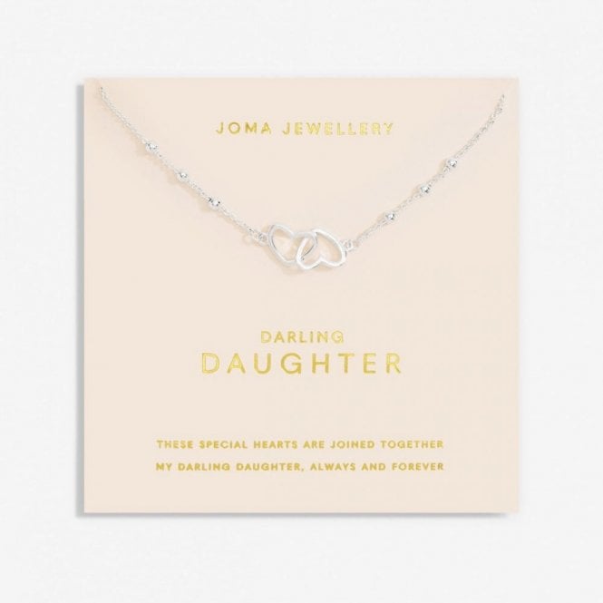 Joma Jewellery  Forever Yours 'Darling Daughter' Necklace 46cm + 5cm