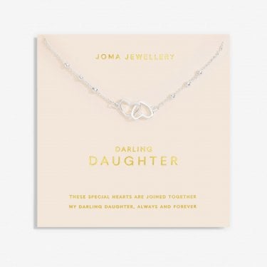 Joma Jewellery Forever Yours 'Darling Daughter' Necklace 46cm + 5cm